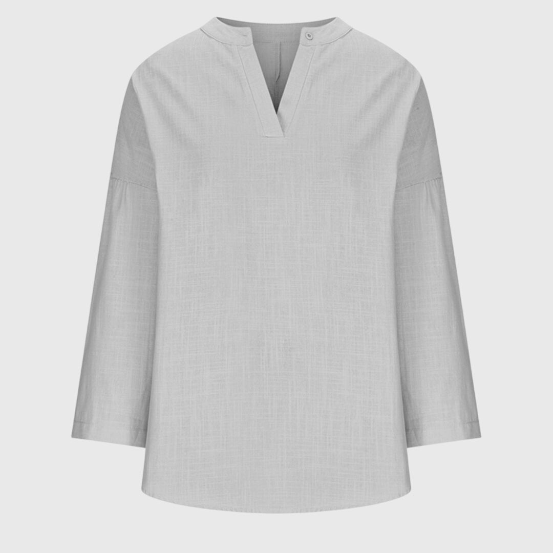 Annika – Flowy Elegant Beach Blouse - Image 7