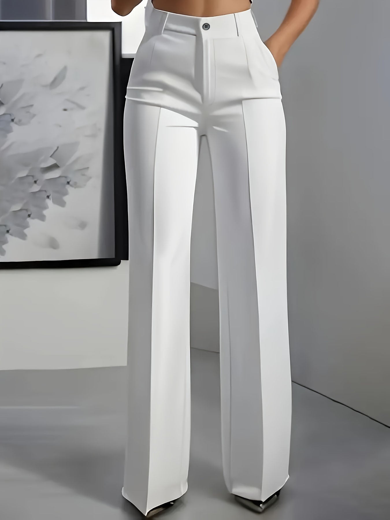 Frieda – Tailored High-waisted Trousers - Image 2