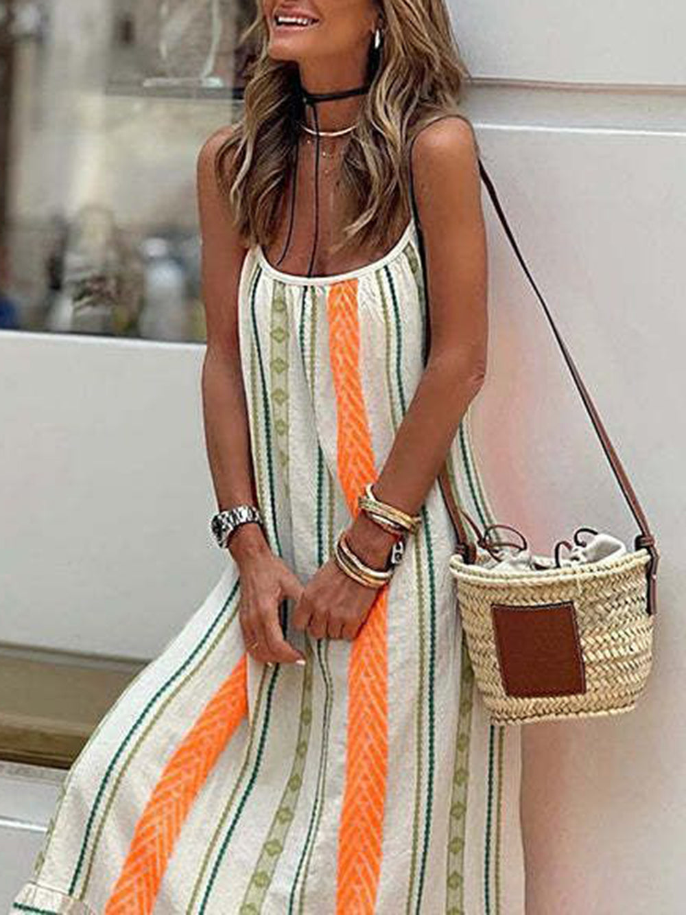 Laura – Women Summer Maxi Dress - Image 2