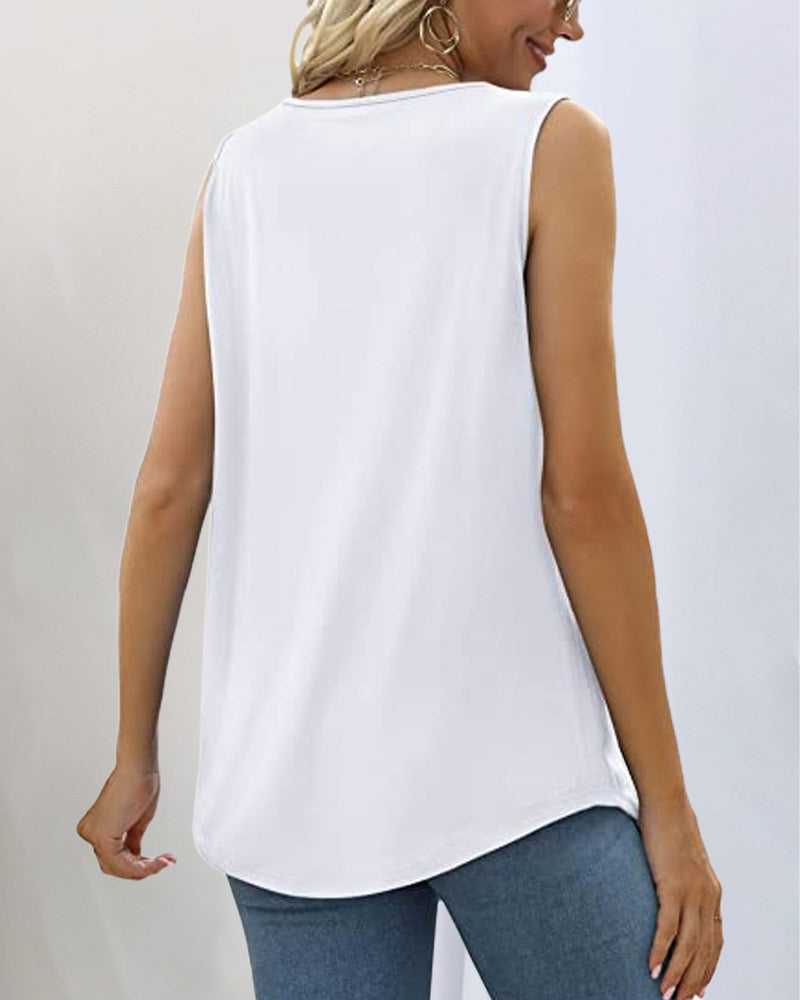 Monika – Women’s Pleated Square Neck Blouse - Image 8