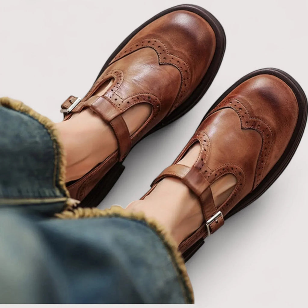Theresa – Women T-Bar Mary Jane Shoes - Image 1