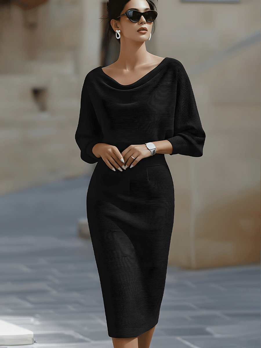 Carina – Women Elegant Midi Dress - Image 2
