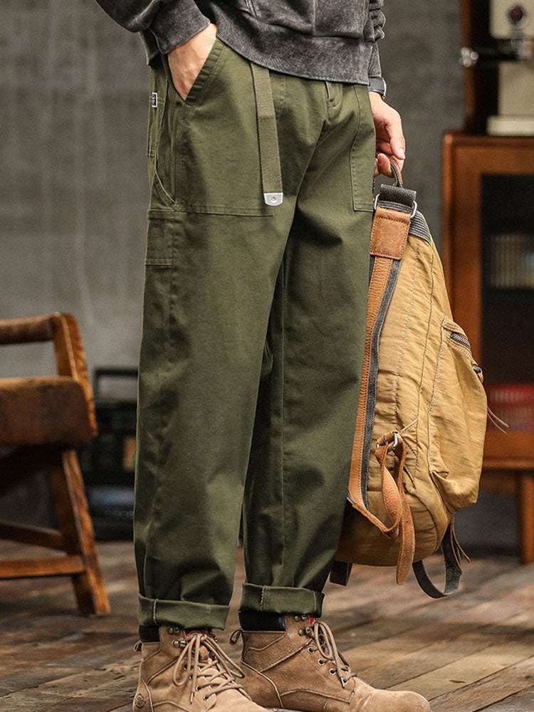 Cargo Pants Women's Relaxed Fit with Adjustable Waist - Image 1