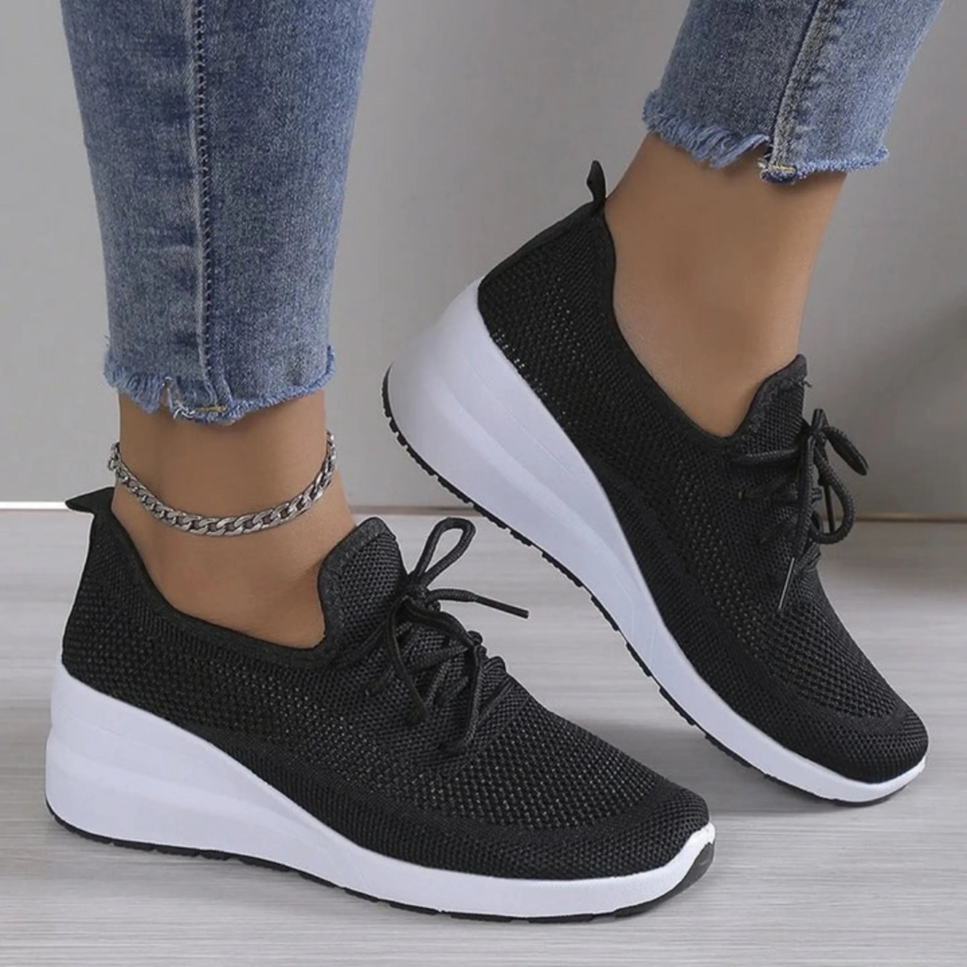 Emma – Sporty Slip-On Shoes - Image 1