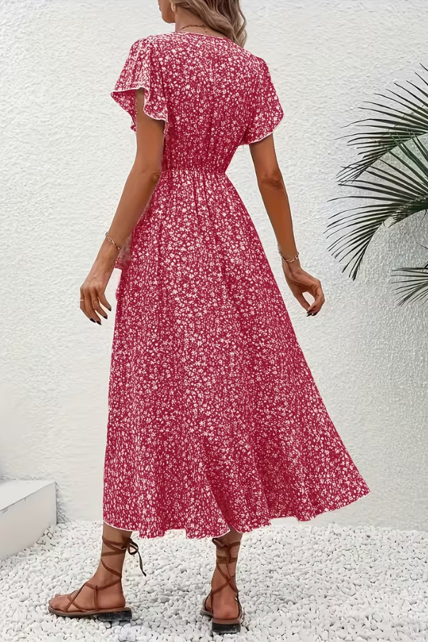 Wrap Dress for Women with Flattering Ruffle Hem - Image 20
