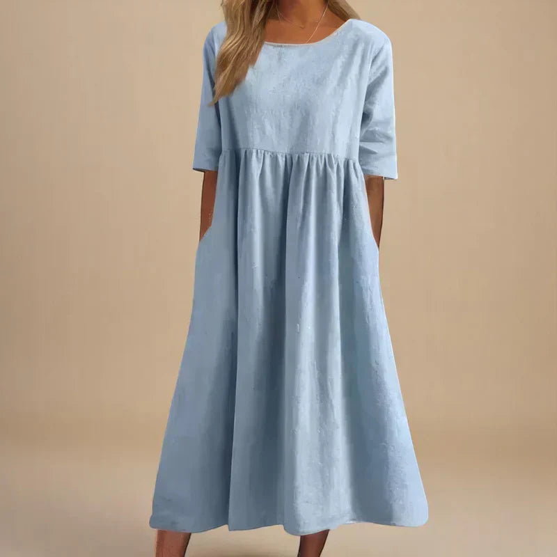 Charlotte – Women Casual Midi Dress - Image 1