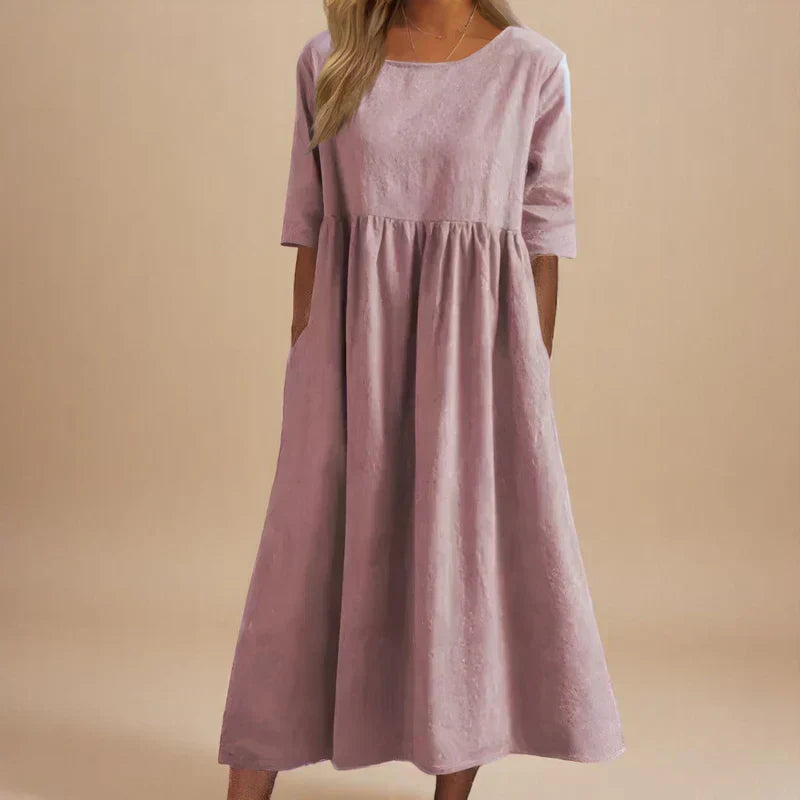 Charlotte – Women Casual Midi Dress - Image 3