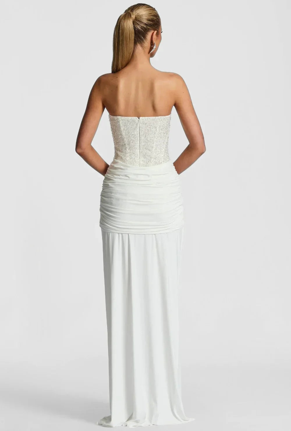 Nele – Elegant Strapless Gown - Image 3