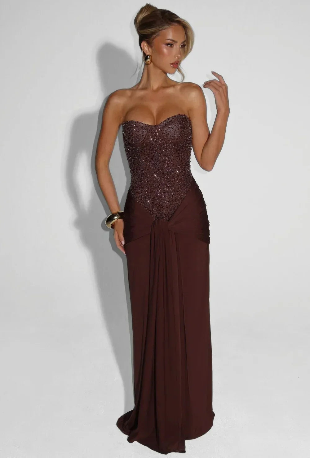Nele – Elegant Strapless Gown - Image 6