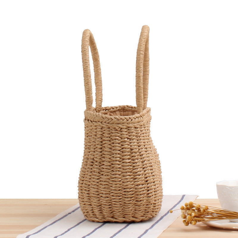 Aisha – Woven Summer Tote Bag - Image 2