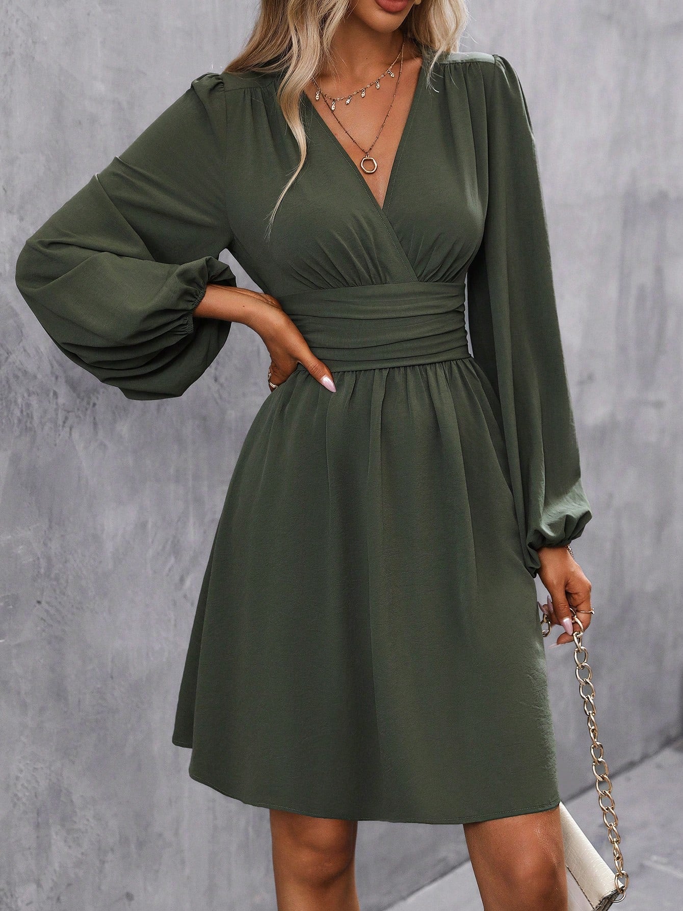 Laura – Women Wrap Dress - Image 3