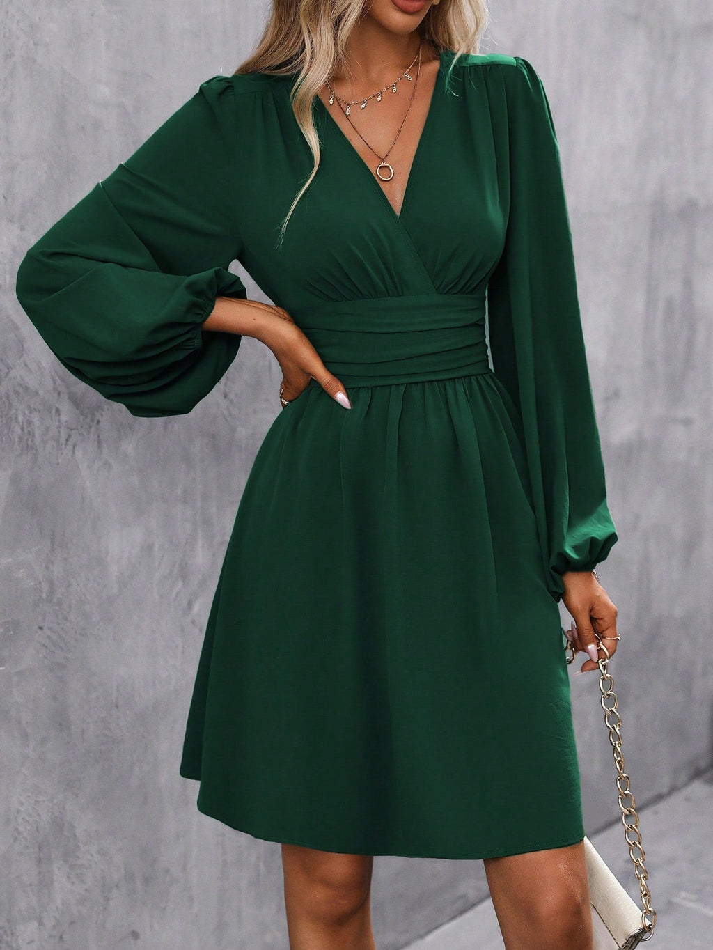 Laura – Women Wrap Dress - Image 17