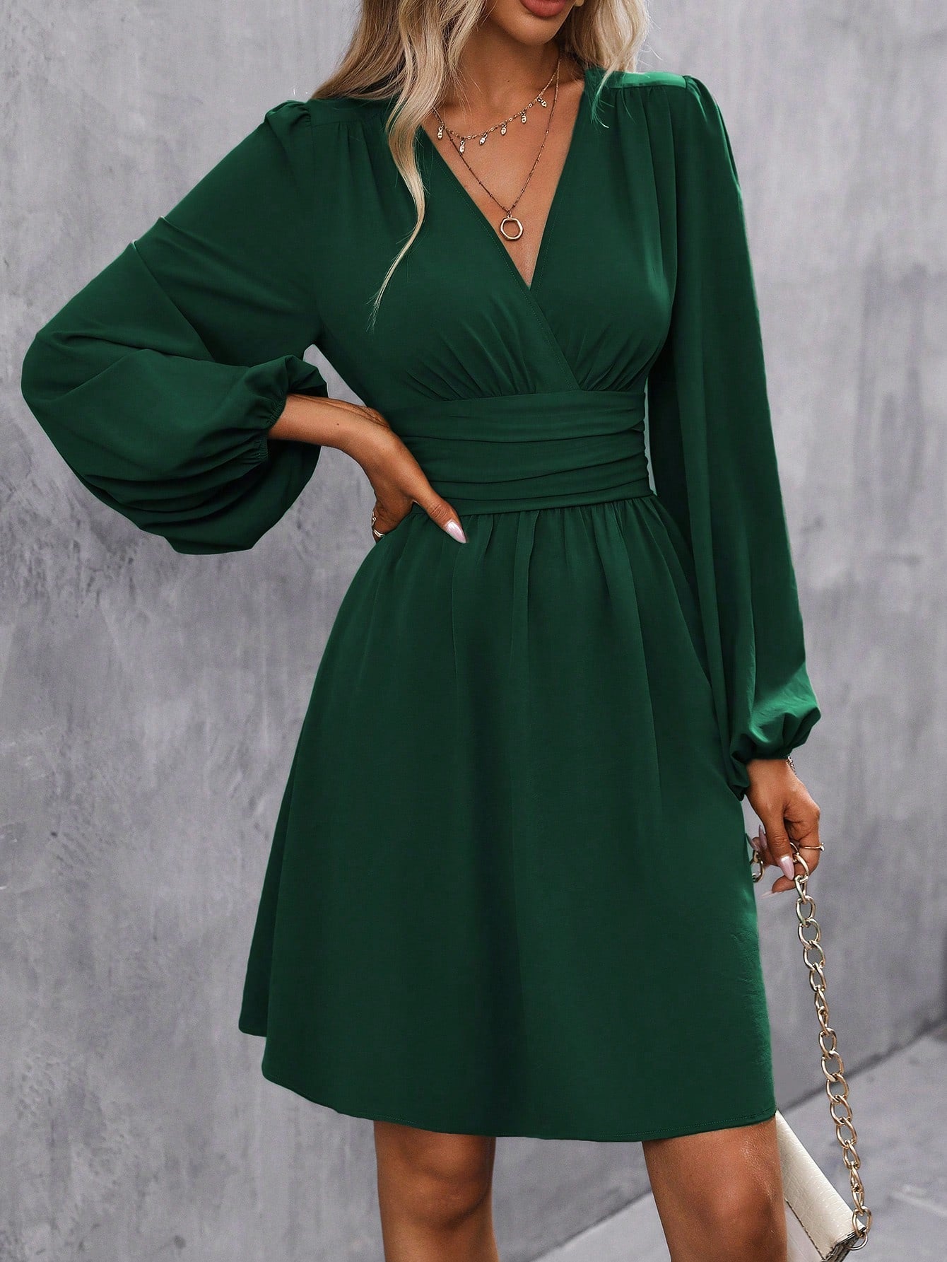 Laura – Women Wrap Dress - Image 17