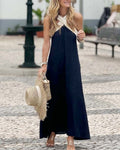 Mia – Women Cross-Back Maxi Dress - Image 4