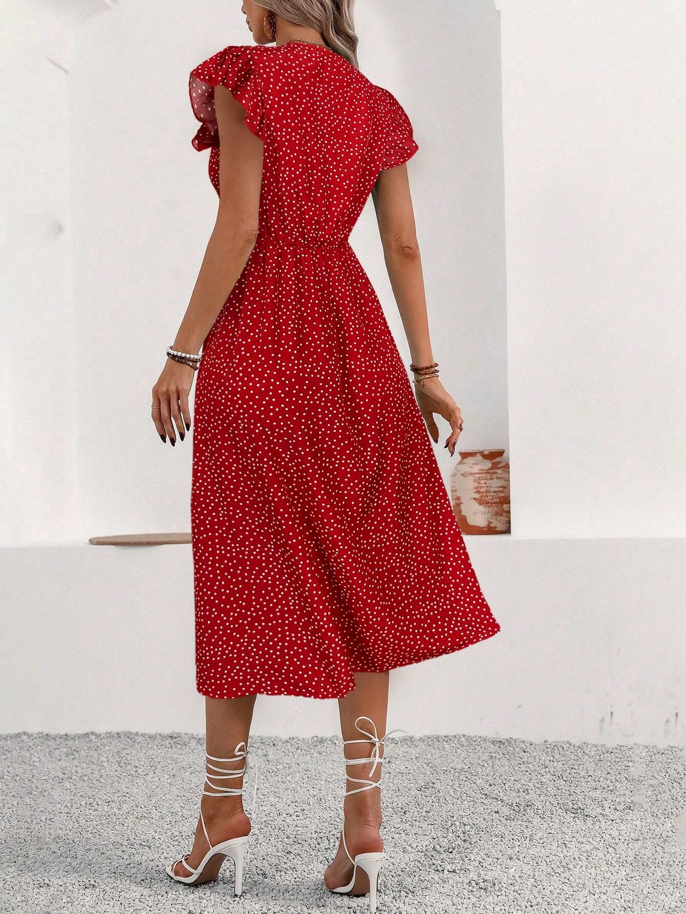 Sarah – Women Button-Up Midi Dress - Image 2