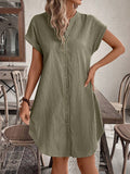 Emilia – Women Casual Button-Up Dress - Image 6