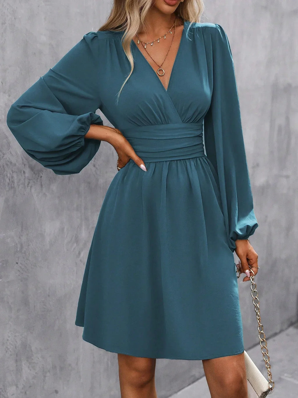 Laura – Women Wrap Dress - Image 1