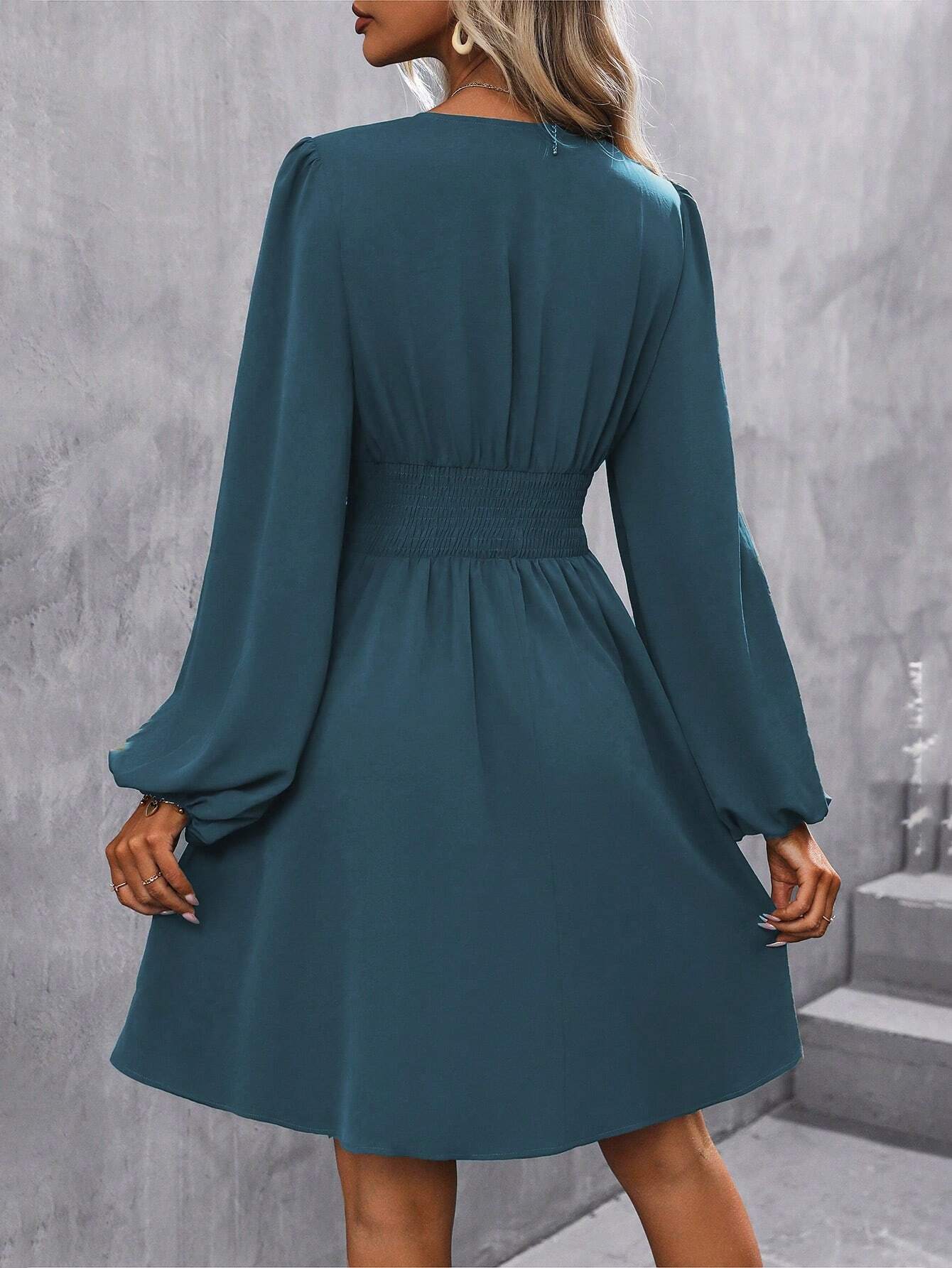Laura – Women Wrap Dress - Image 8