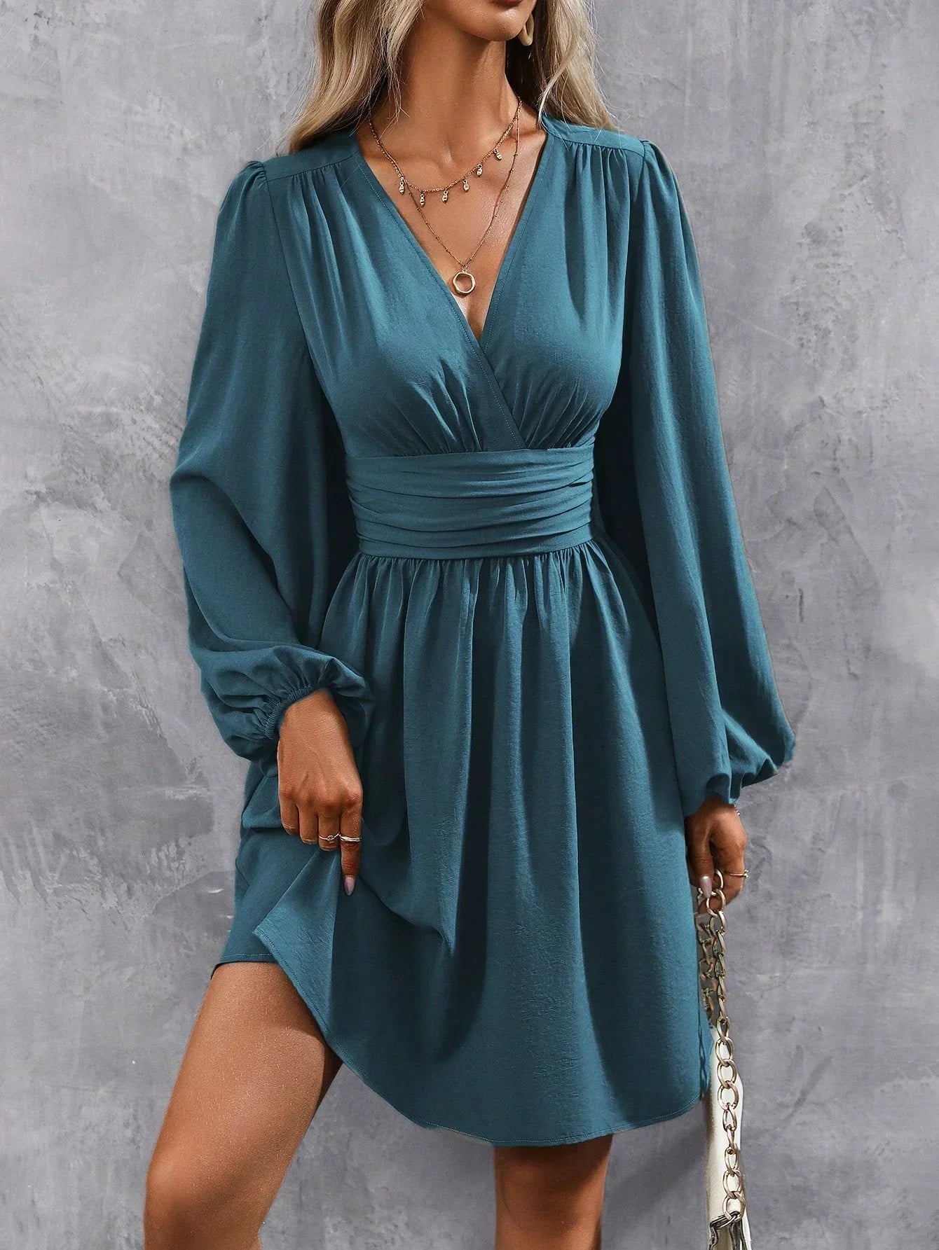 Laura – Women Wrap Dress - Image 9