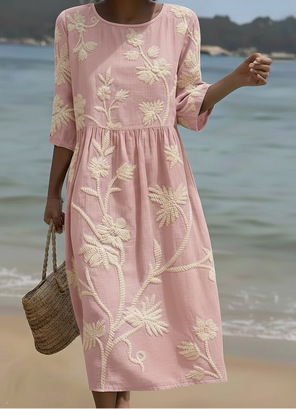 Lotte – Floral Summer Dress - Image 1
