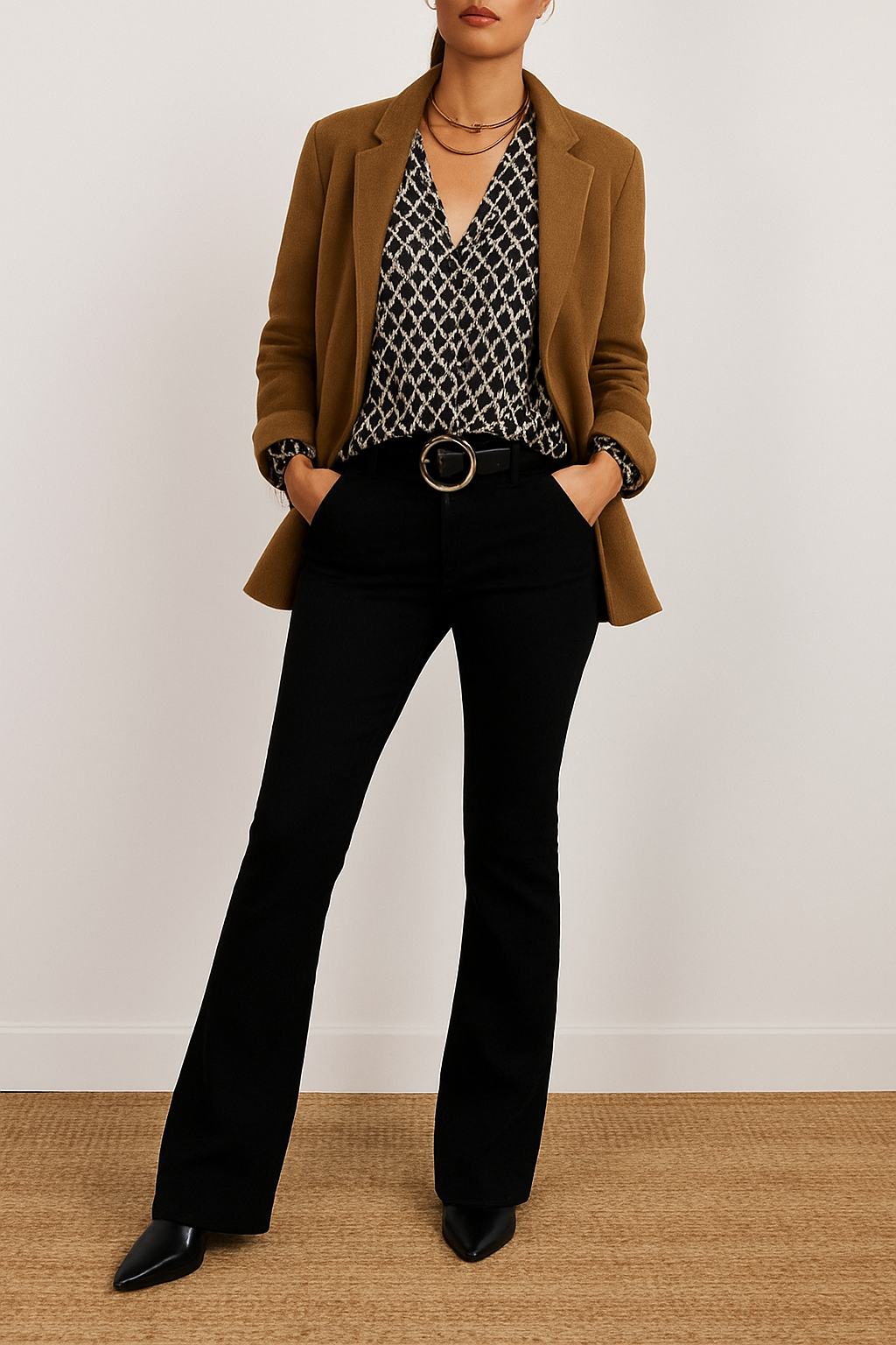 Emma – Women Patterned Blouse - Image 2