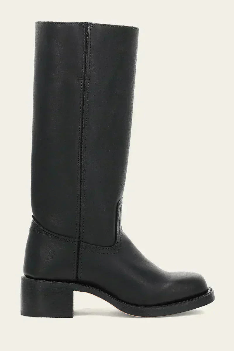 Women's Calf-High Boots – Elegant Style with a Closed Toe and Block Heel - J&B; - 14 - Elvaroza.com