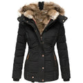 Women's Winter Jacket with Hood – Stylish, Figure-Flattering Design - J&B; - 1 - Elvaroza.com