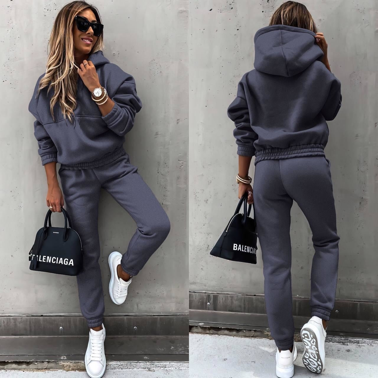Women's lounge set with a modern fit and cozy comfort - J&B; - 2 - Elvaroza.com
