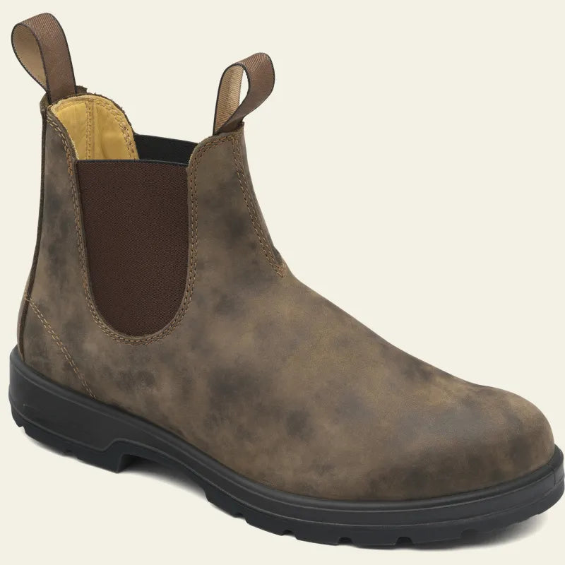Men's Chelsea boots with a slip-on design and sturdy sole - J&B; - 3 - Elvaroza.com