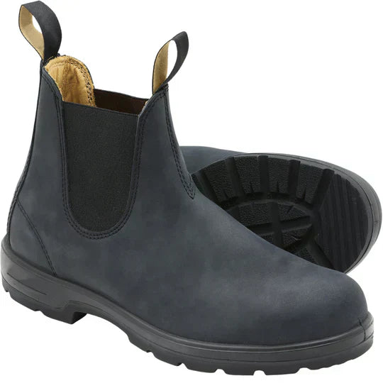 Men's Chelsea boots with a slip-on design and sturdy sole - J&B; - 4 - Elvaroza.com