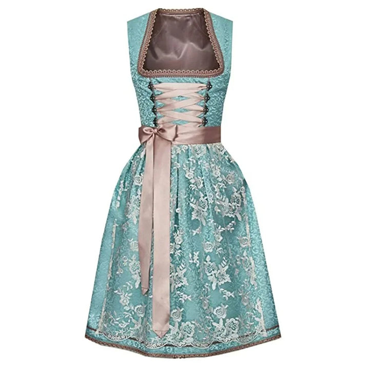 Women's Dirndls with Lace Trim and Waist Belt - J&B; - 1 - Elvaroza.com