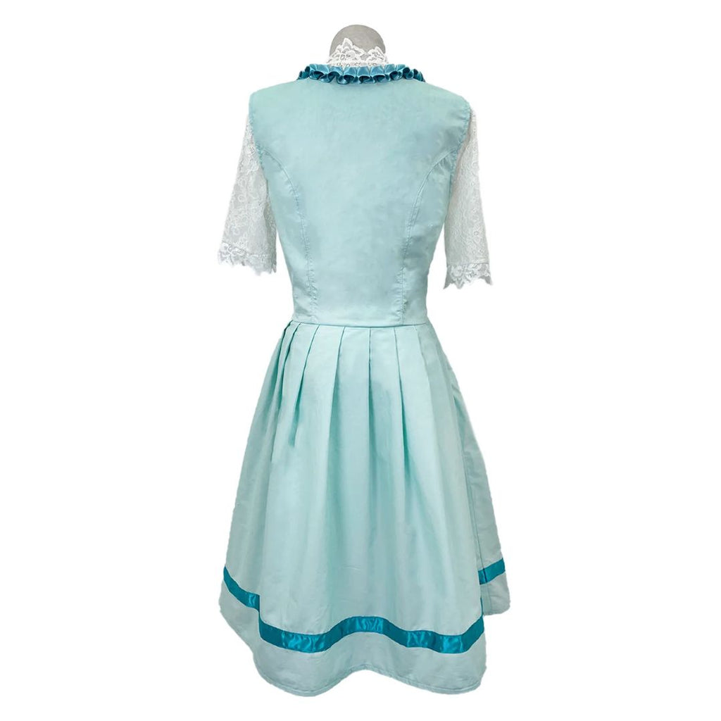 Women's Dirndl with Lace Sleeves and Floral Design - J&B; - 5 - Elvaroza.com