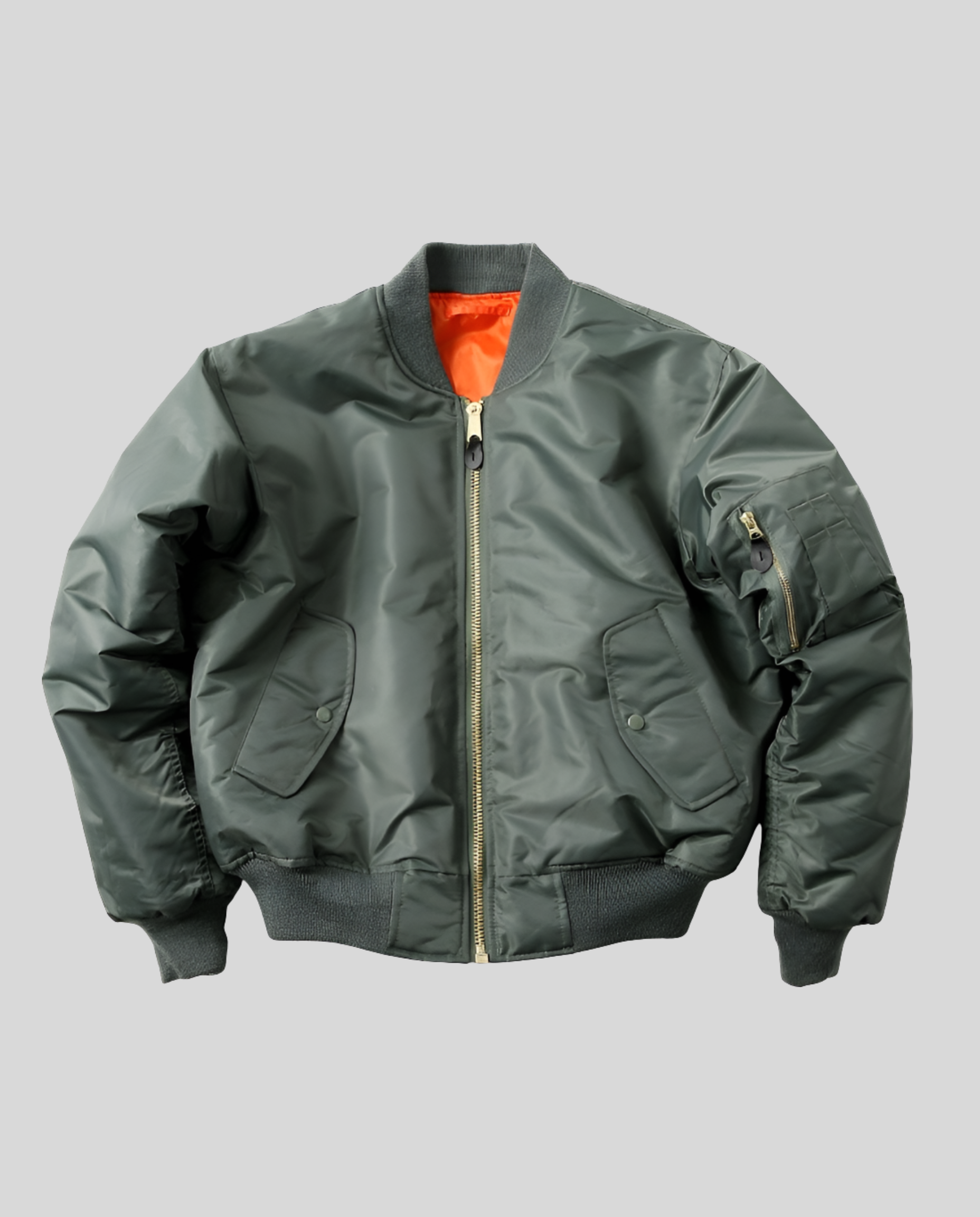 Women's Bomber Jacket – Relaxed Fit with Practical Pockets - J&B; - 3 - Elvaroza.com