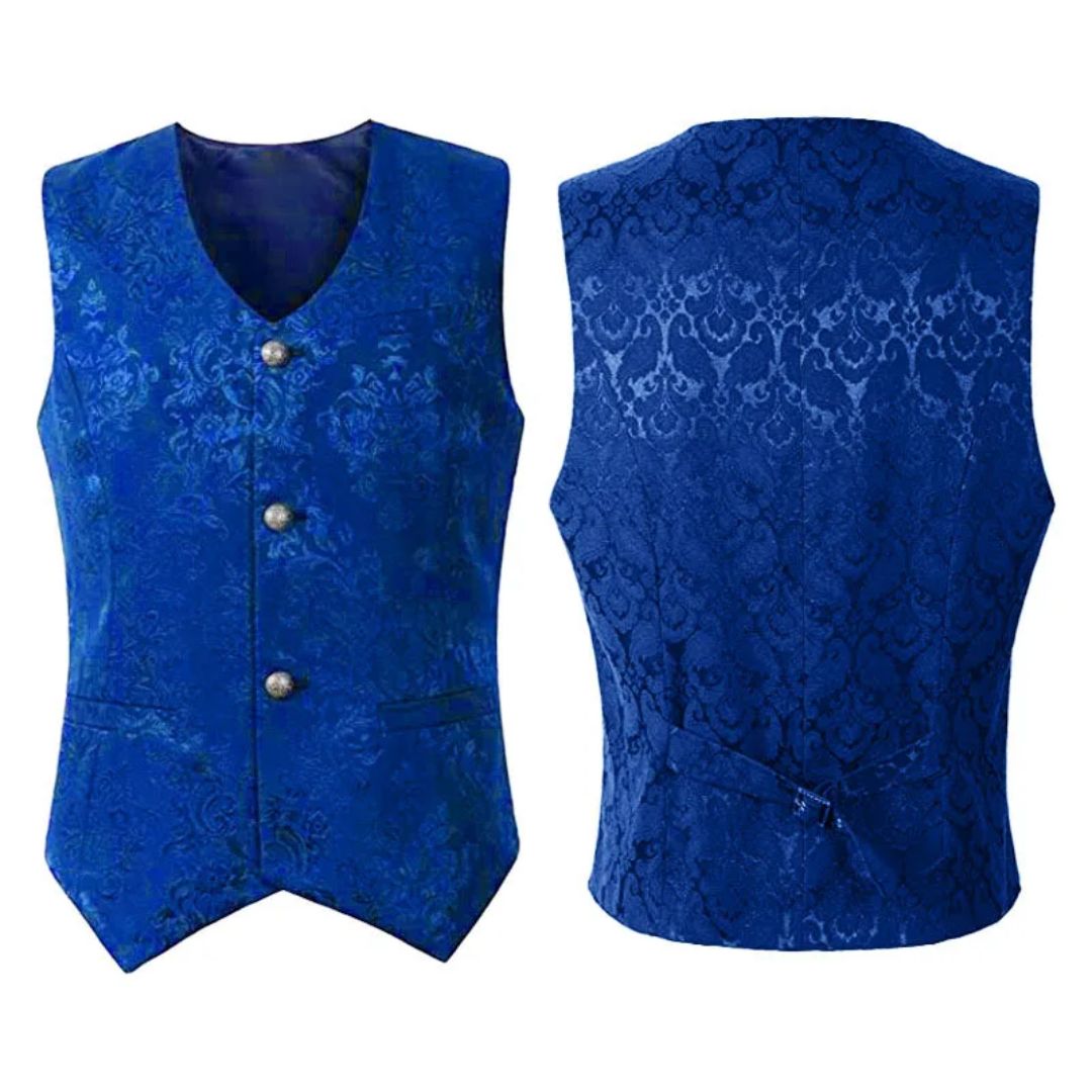 Elegant women's vest with a fitted cut and unique pattern - J&B; - 1 - Elvaroza.com