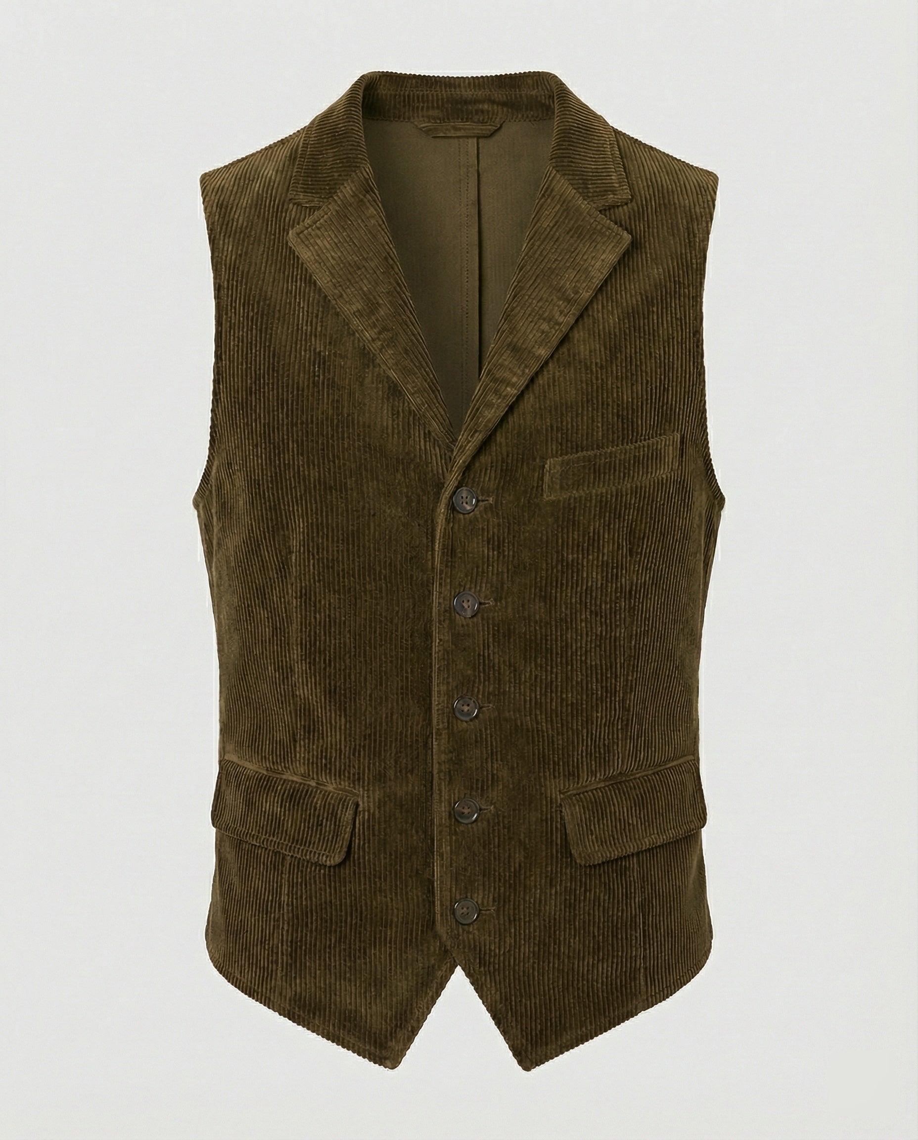 Classic Men's Corduroy Vest with Pockets - J&B; - 6 - Elvaroza.com
