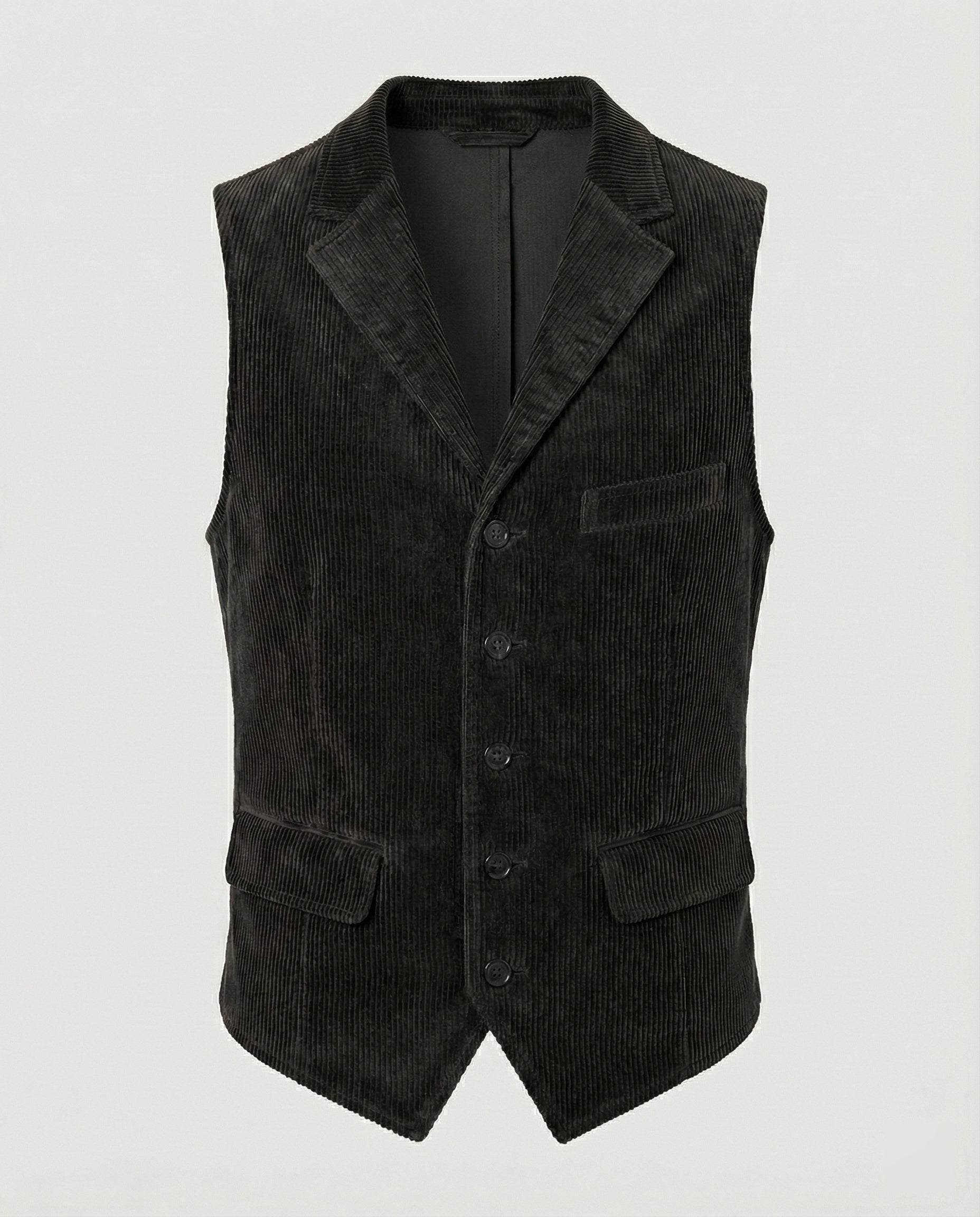 Classic Men's Corduroy Vest with Pockets - J&B; - 8 - Elvaroza.com