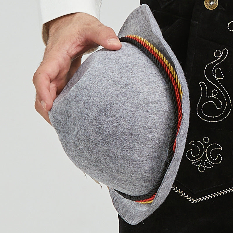 Men's Leather Pants Set with Embroidery and Checkered Shirt - J&B; - 9 - Elvaroza.com