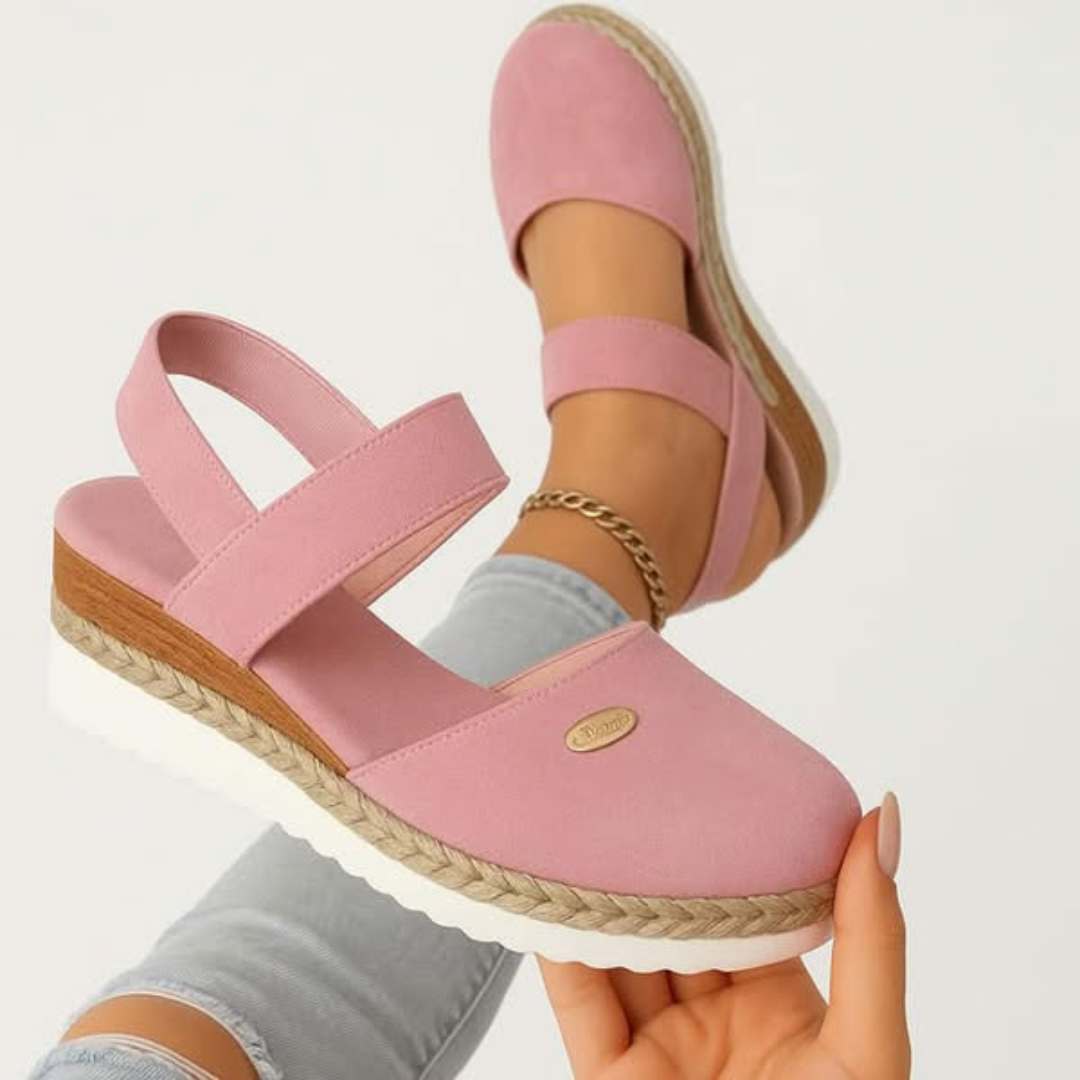 Elena – Braided Closed Toe  Sandals - Image 2