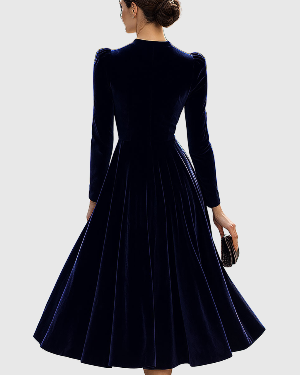Verena – Elegant Long Sleeve Dress - Image 4