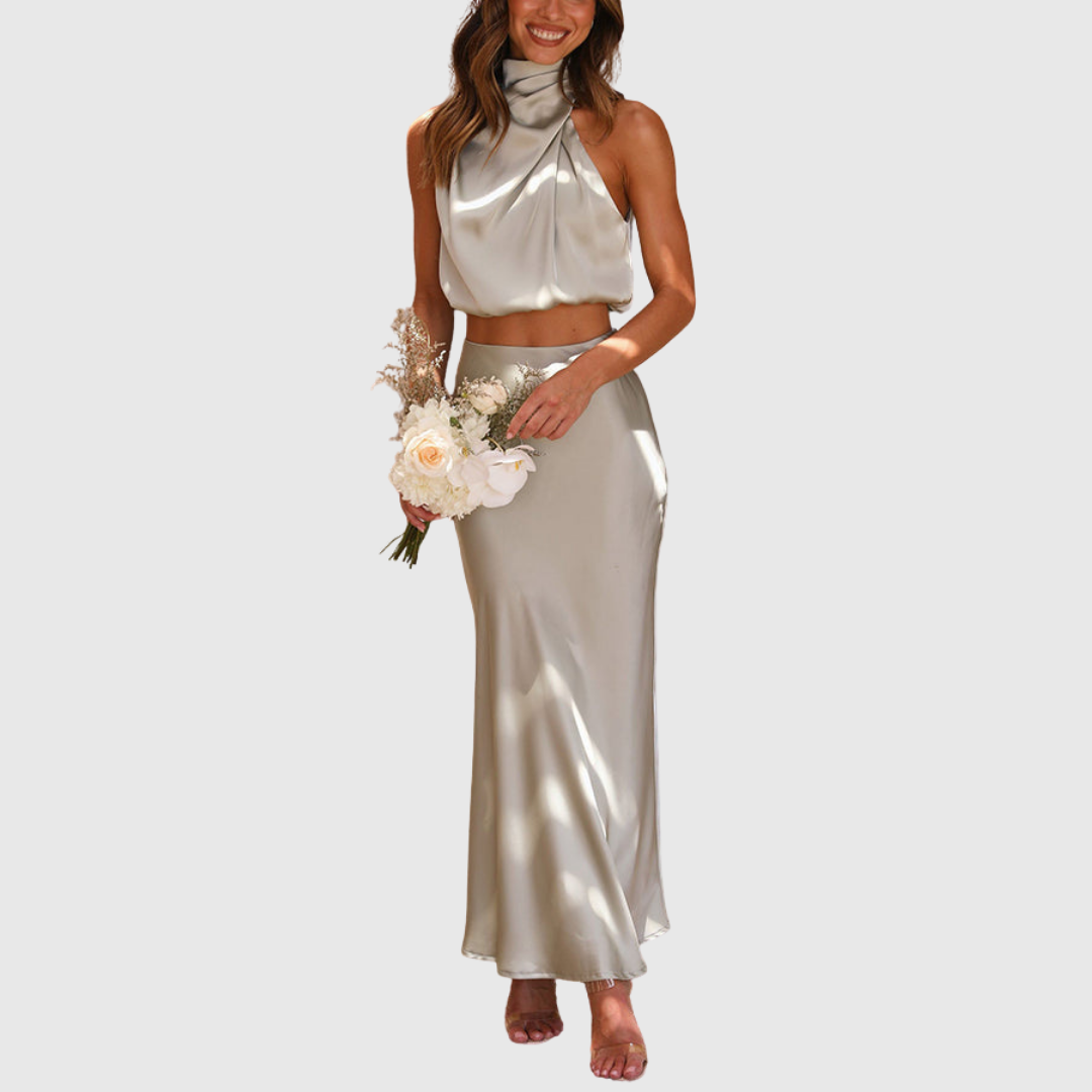 Annika – Elegantes Satin-Set für Damen - Image 7