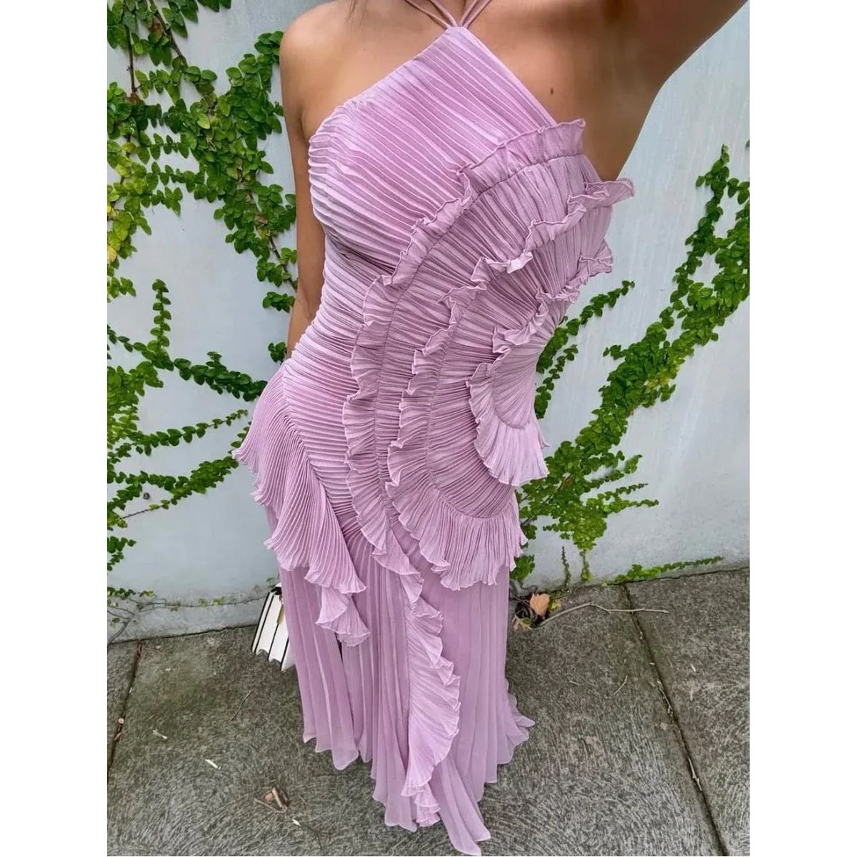 Emilia – Elegantes Plisseekleid für Damen - Image 10