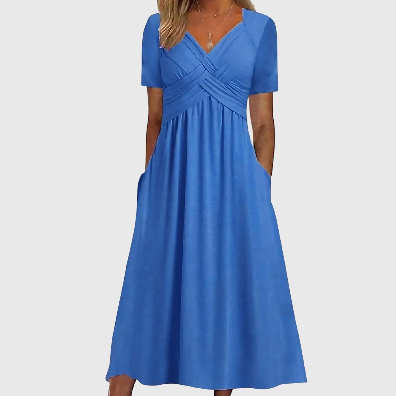 Antonia – Tummy Wedding Guest Dress - Image 1