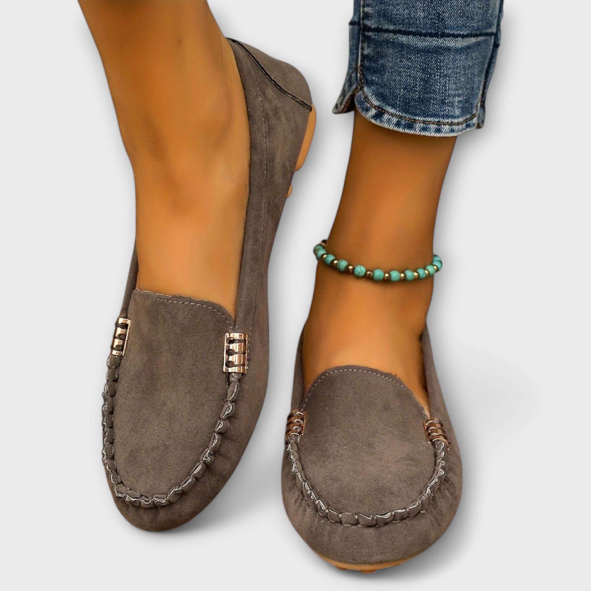Laura – Women Suede Loafers - Image 4