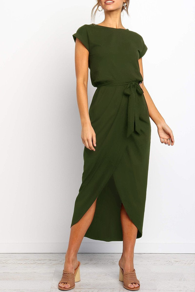 Vanessa – Elegant Wrap Dress - Image 1