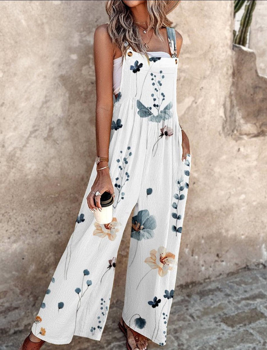 Gabriele – Women Wide Leg Sleeveless Jumpsuit - Image 3
