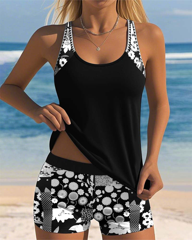Tanja – Women Floral Two-Piece Swimsuit Set - Image 5