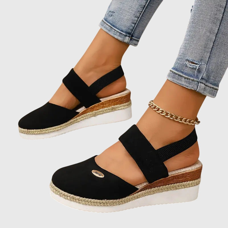 Elena – Braided Closed Toe  Sandals - Image 4