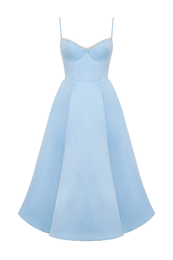 Marie – Strapless V-neck sleeveless Dress - Image 44