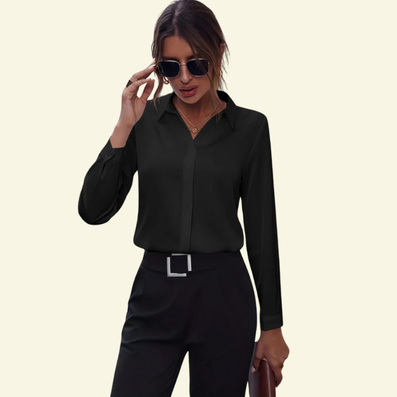 Maren – Elegant Structured Blouse - Image 5