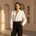 Lucy – Women Elegant Long Sleeve Blouse - Image 1